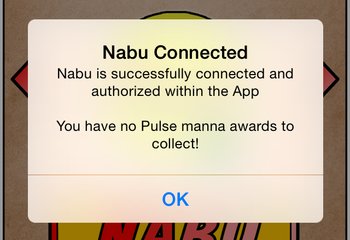 Connection Status Dialogue