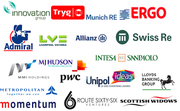 Innovation Group, Tryg, Munich Re, Ergo, Admiral, LV=, Allianz, Swiss Re, MMI Holdings, MJ Hudson, Intesa SanPaolo, PWC, Unipol Ideas, Lloyds Banking Group, Momentum, Route Sixty-Six Ventures, ScottishWidows